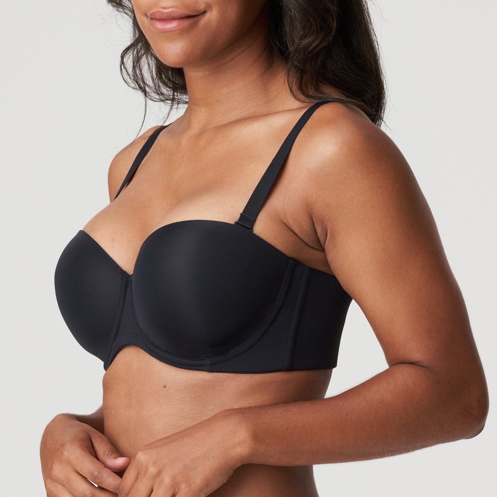 PrimaDonna Every Woman Strapless Convertible Bra Black — 30D (EU 65D)‎